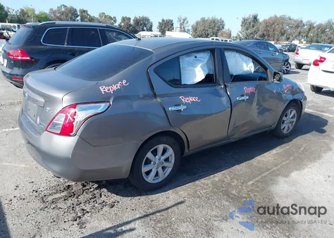 2012 Nissan Versa 1.6 Sl z USA, uszkodzony, nr VIN 3N1CN7AP2CL823686